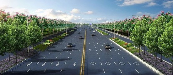 迎賓大道提升改造項目簡述 弱電工程設計推進，預計2022年年底全面竣工